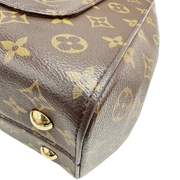 LOUIS VUITTON Brown Monogram Shoulder Bag - Picture 8 of 15